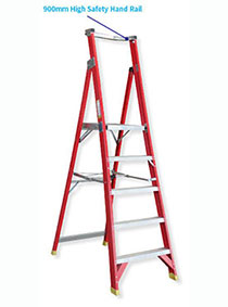 ST11303 - 0.9m Fibreglass Platform Ladder